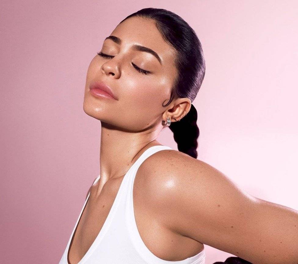 Kylie Jenner sin maquillaje