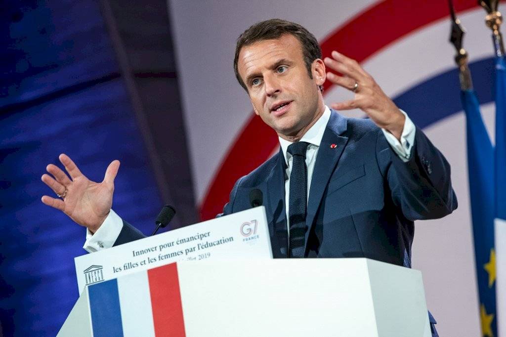 Emmanuel Macron, presidente de Francia