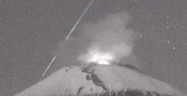 Popocatépetl meteorito