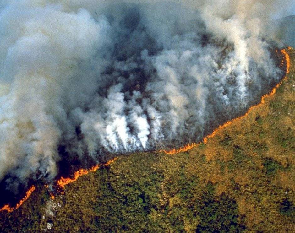 Incendio en Amazonas