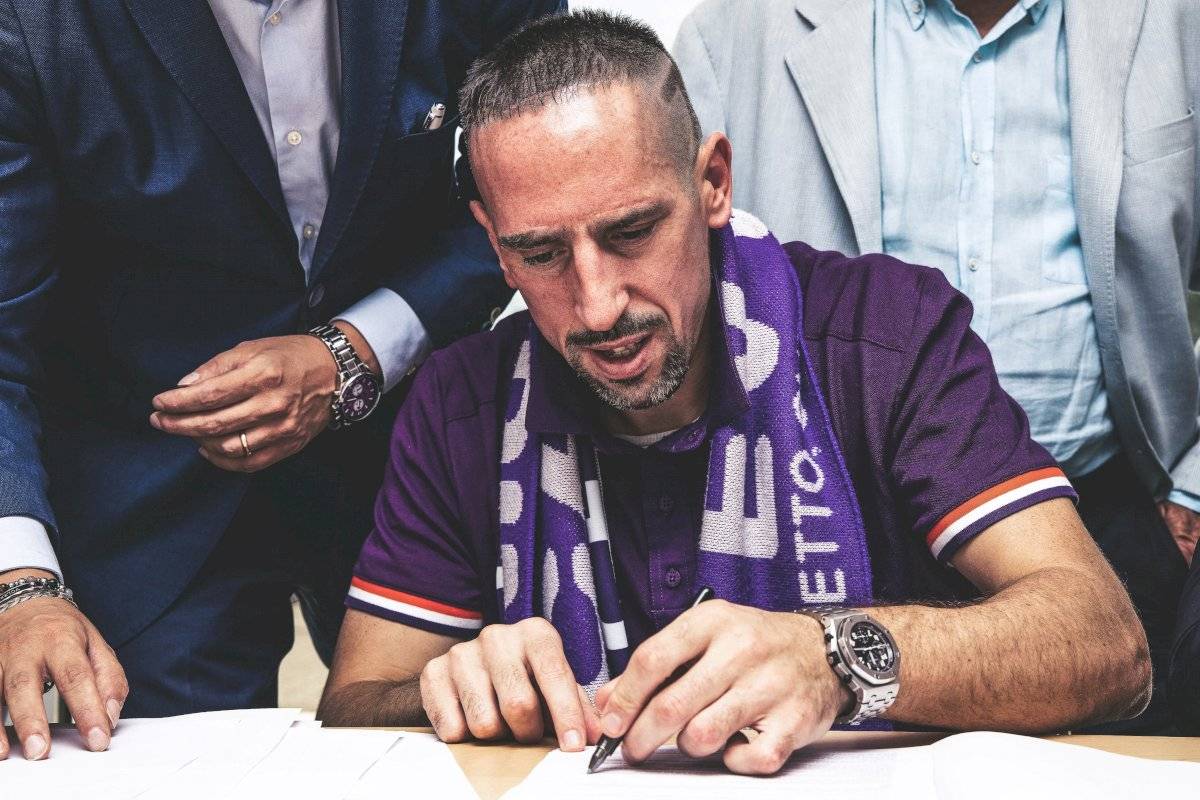 Ribéry jugará en la Fiorentina