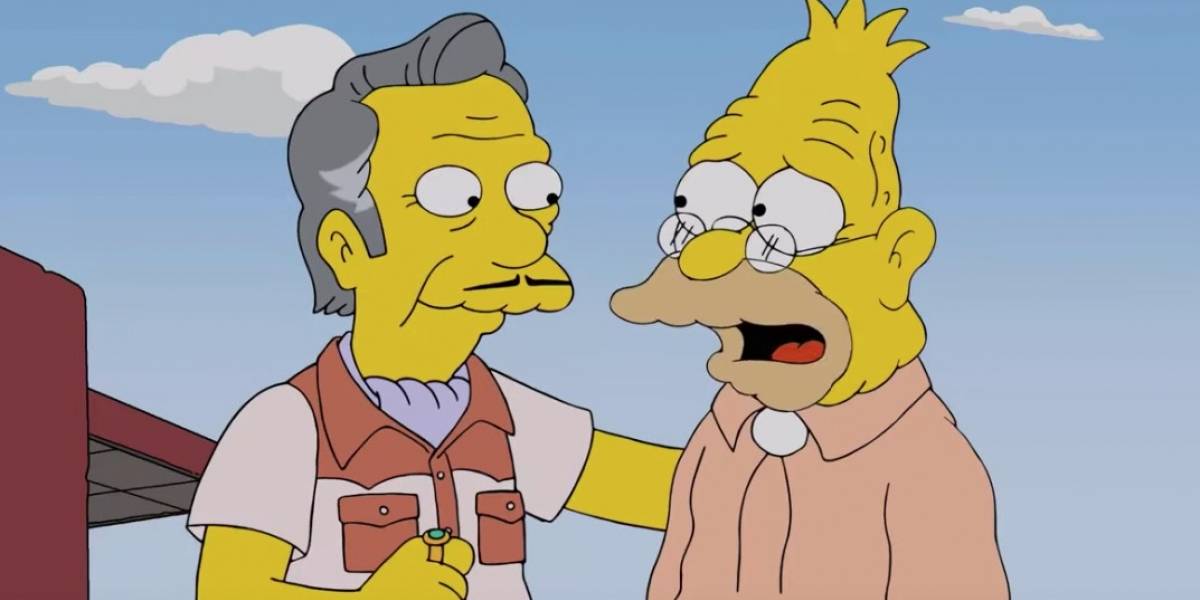 Los Simpson: El abuelo Simpson protagoniza una escena gay