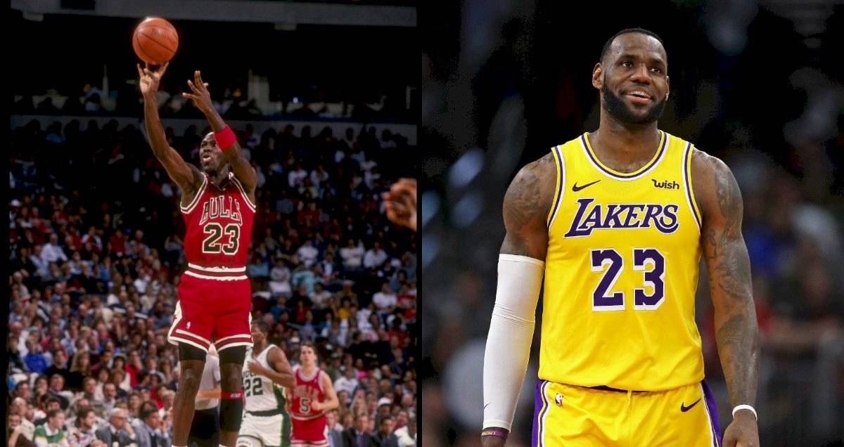 Michael Jordan-Lebron
