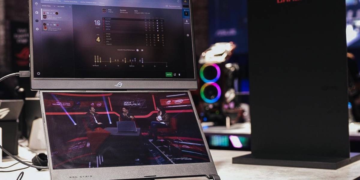 Republic of Gamers de Asus también mostró su nuevo catálogo de productos en la Gamescom 2019