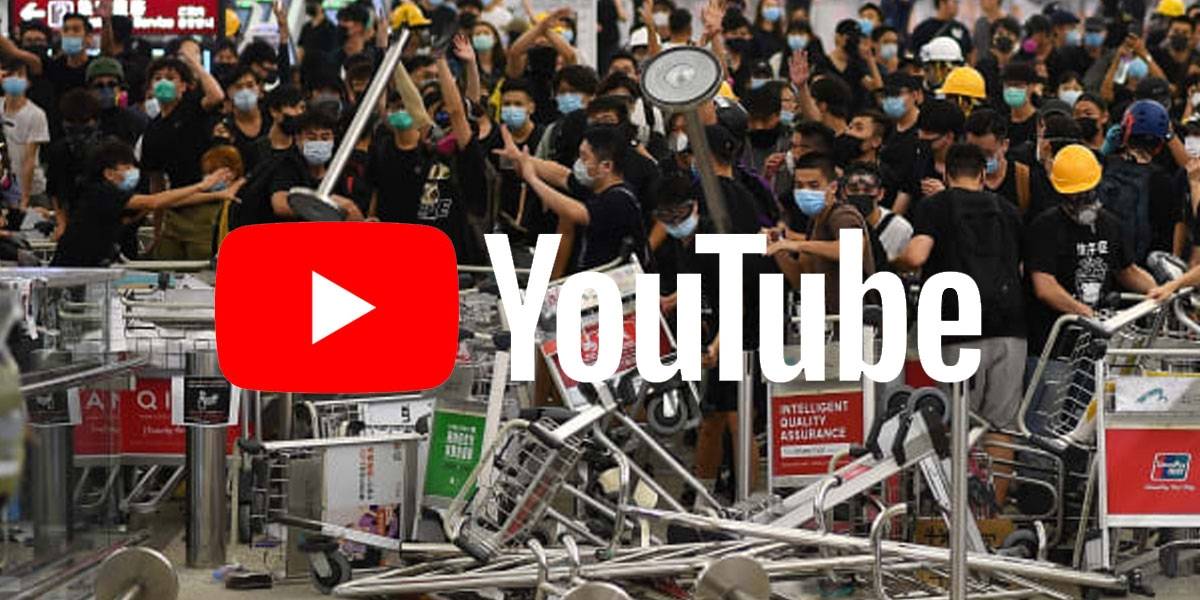 Lluvia de Fake News: YouTube cierra 200 canales por manipular protestas en Hong Kong