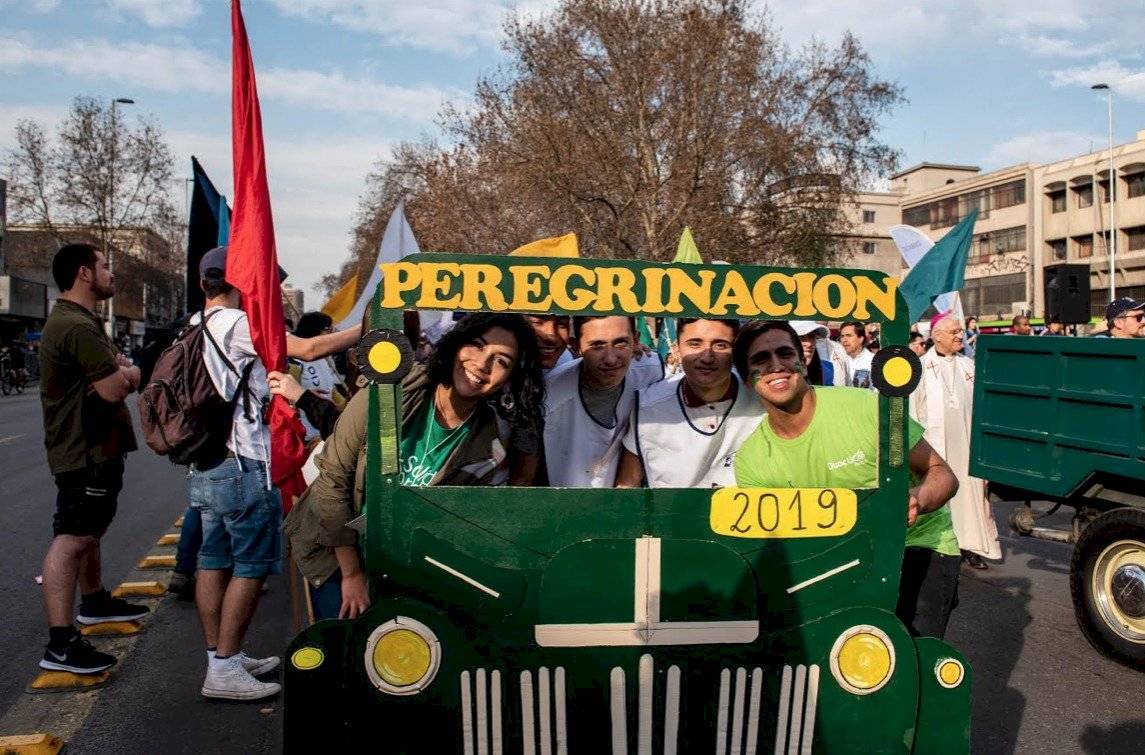 Peregrinación por San Alberto Hurtado