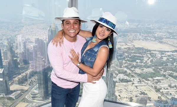Edwin Luna y Kim Flores