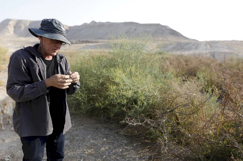 Granjero israelí Guy Erlich