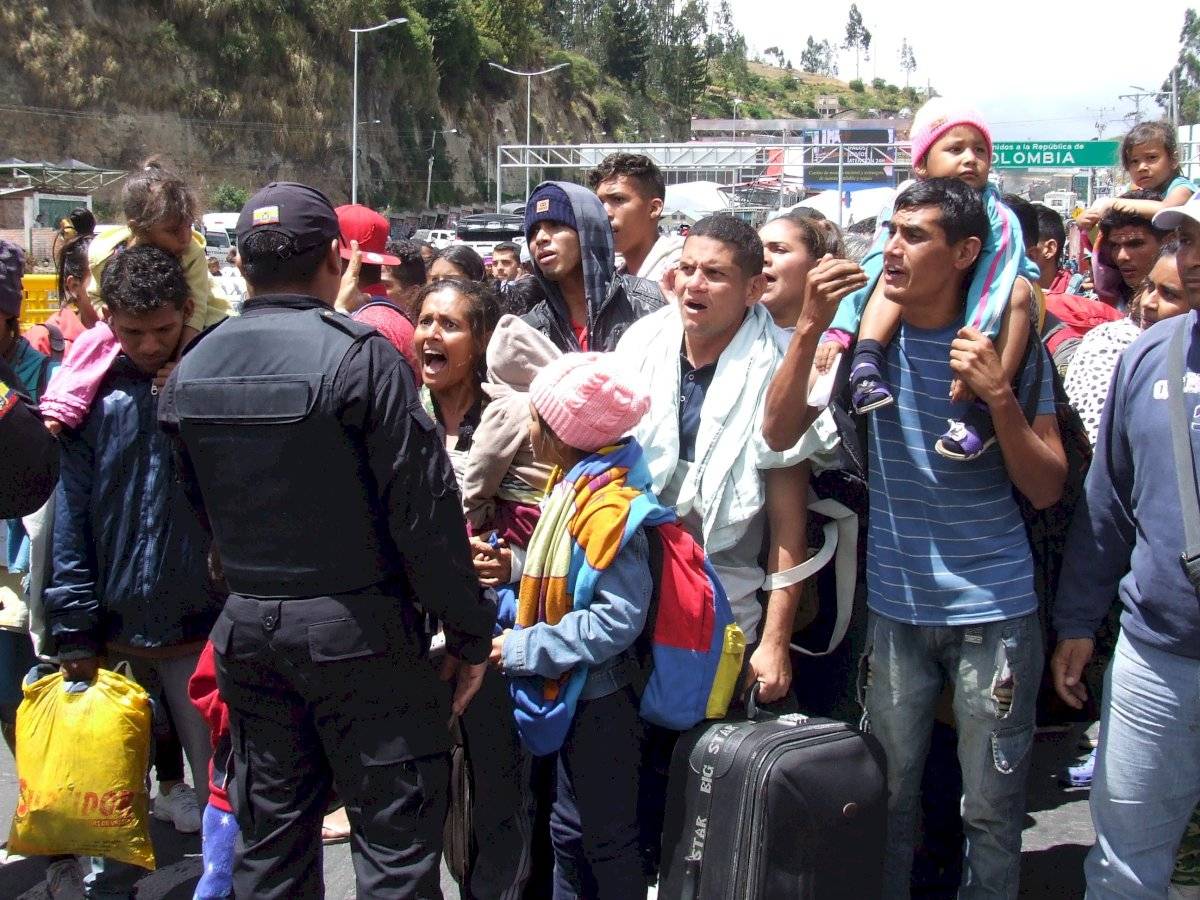 Situación en la frontera con venezolanos