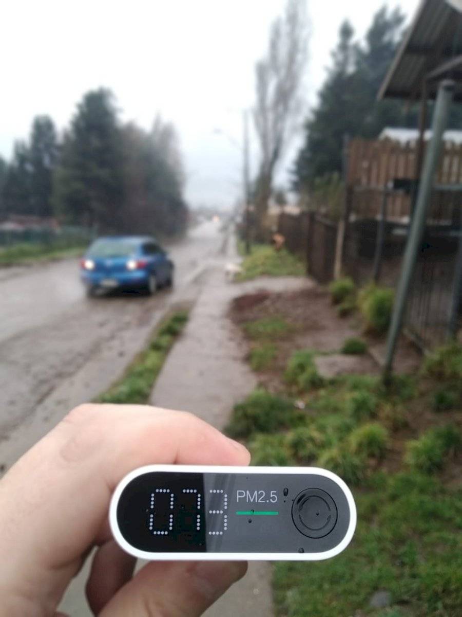 Medición contaminación