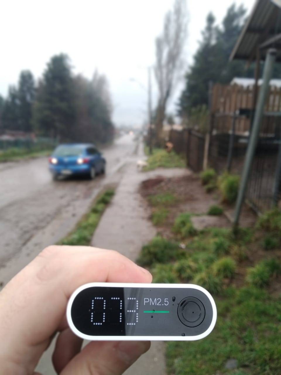 Medición contaminación