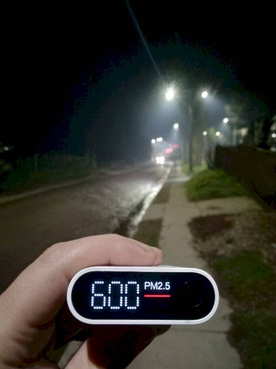 Medición contaminación