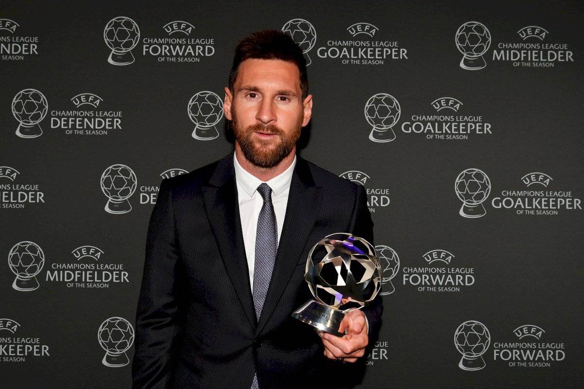 Lionel Messi, mejor delantero