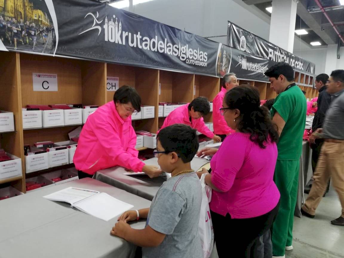 Entrega de camisetas
