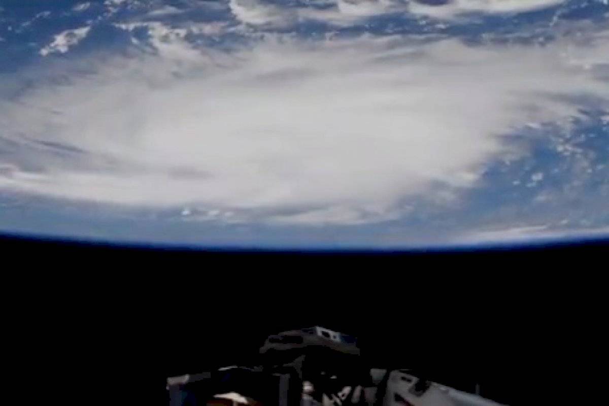 El aterrador video desde el espacio del avance del huracán Dorian por el Atlántico - Publimetro Chile