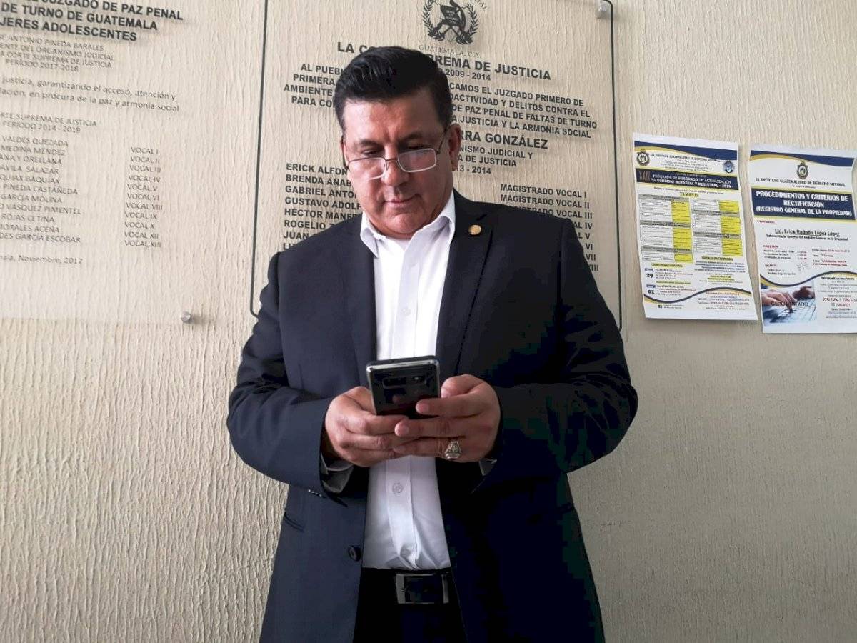 Galdámez acude después de tres citaciones ante juez pesquisidor