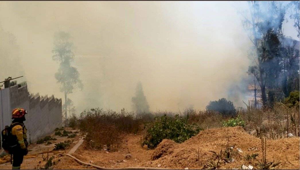 Incendio en el sector de La Josefina