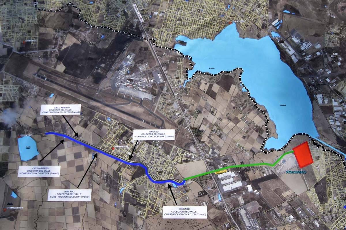Despojo de tierras denuncian vecinos de El Zapote; construyen un colector