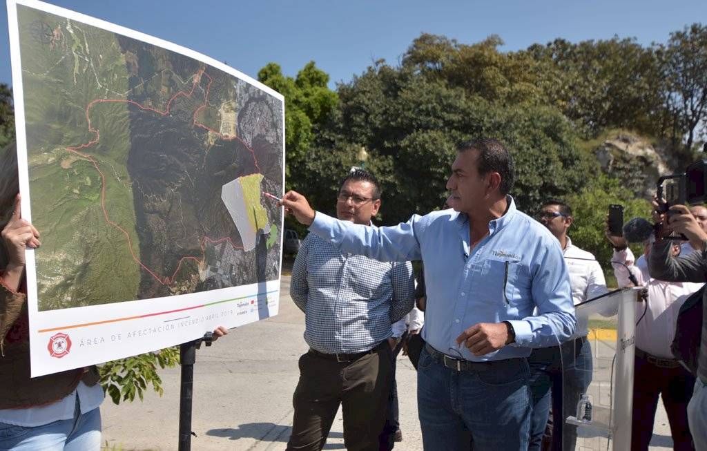 Tlajomulco acusa que voraz incendio en La Primavera tienes trasfondo inmobiliario