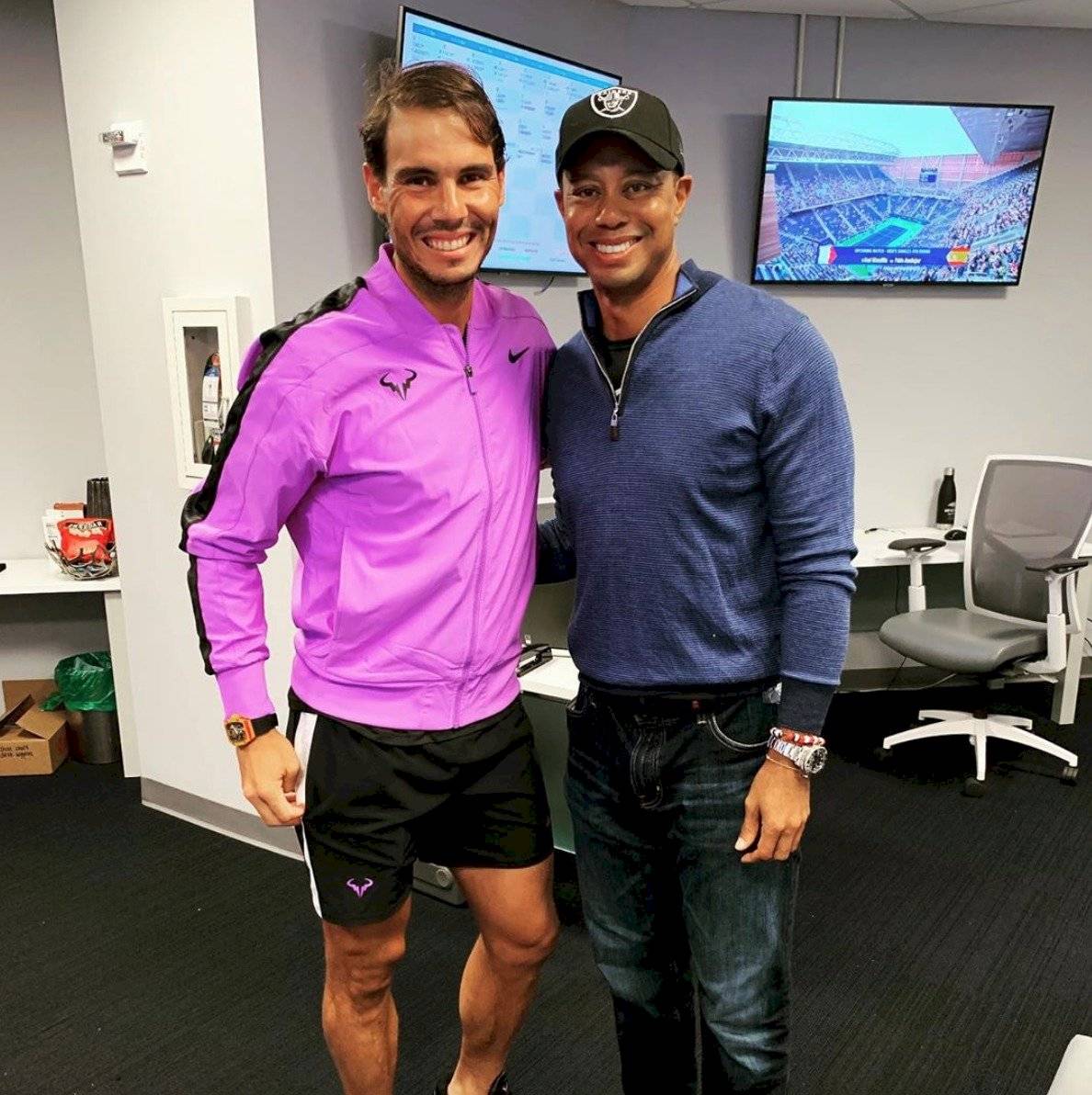 Nadal y Woods