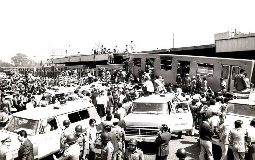 Choque del Metro en 1975