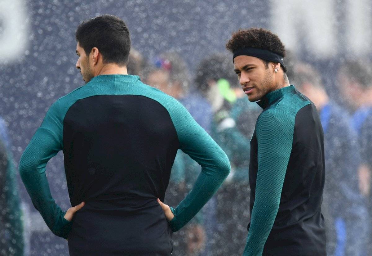 Luis Suárez y Neymar