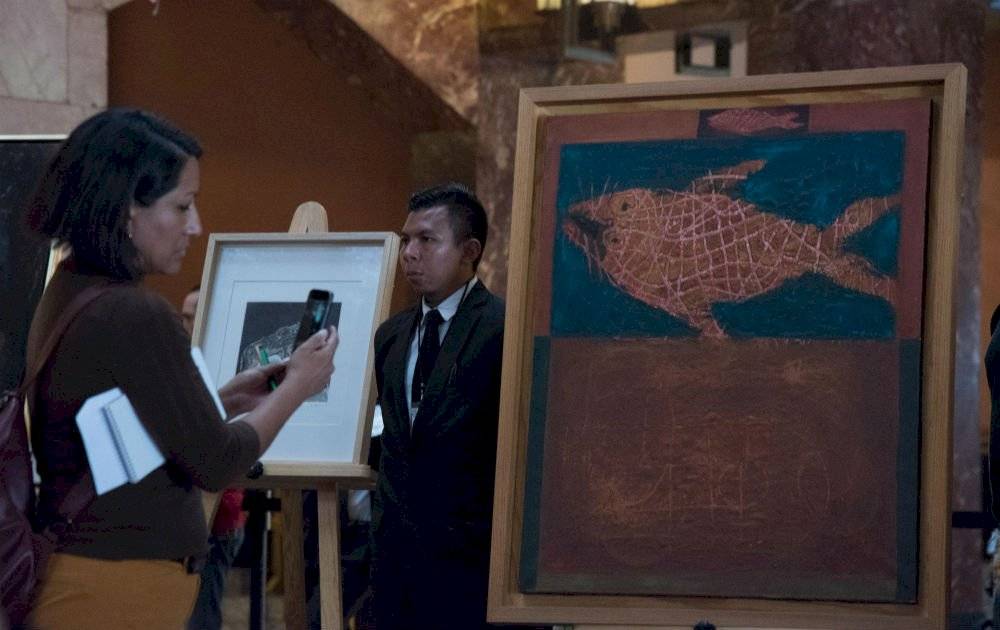 Homenaje a Francisco Toledo en Bellas Artes