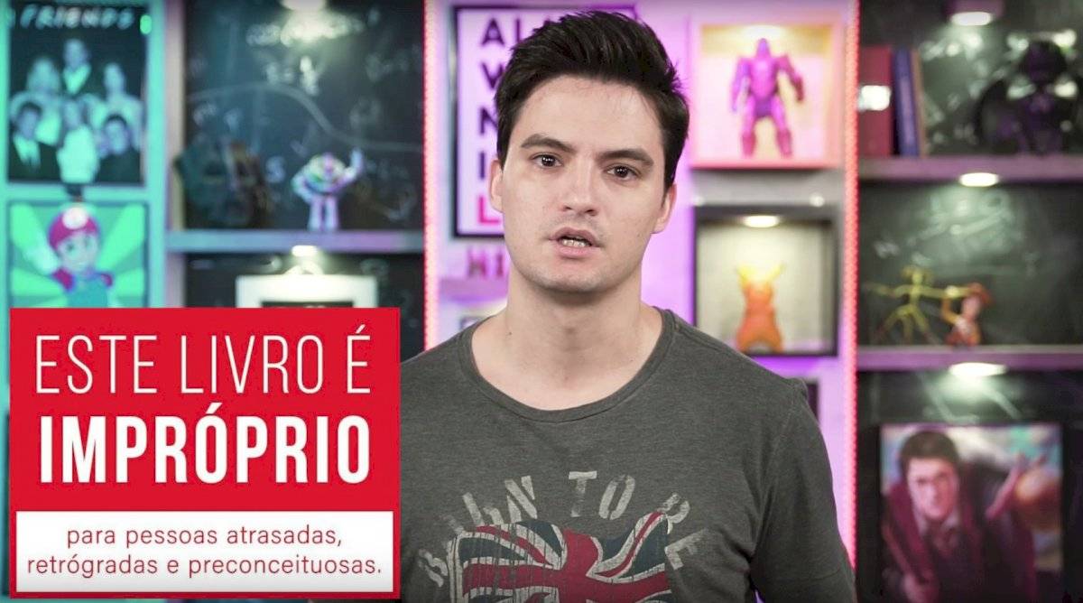 felipe neto livros lgbt