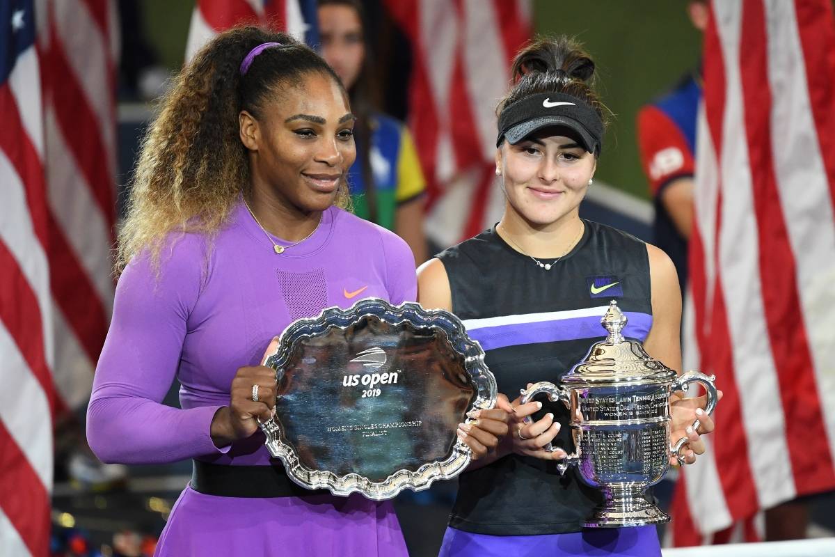 Resultado de imagen para Bianca Andreescu derrota a Serena Williams y se corona campeona del US Open 2019