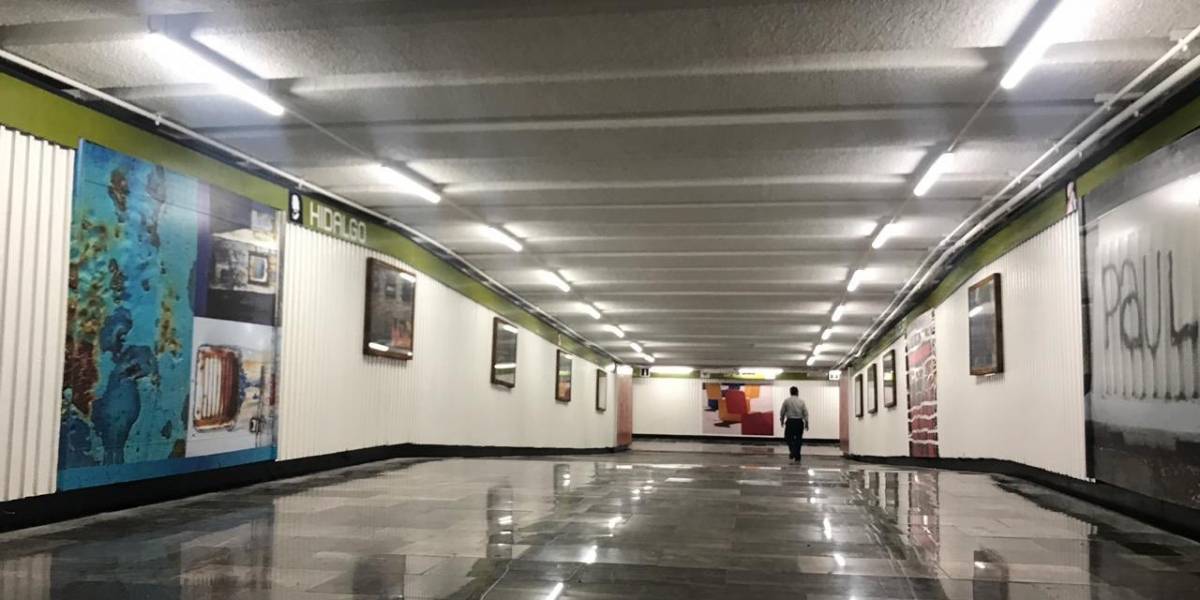 Inauguran la galería pública más grande del mundo en el Metro Hidalgo Inauguran la galería pública más grande del mundo en el Metro Hidalgo