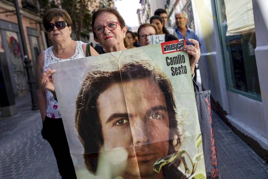 Último adiós a Camilo Sesto / AP