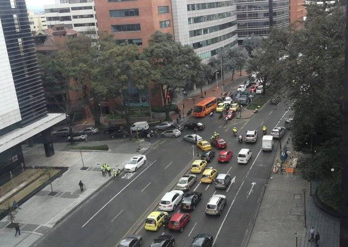 Accidente en la Carrera Séptima
