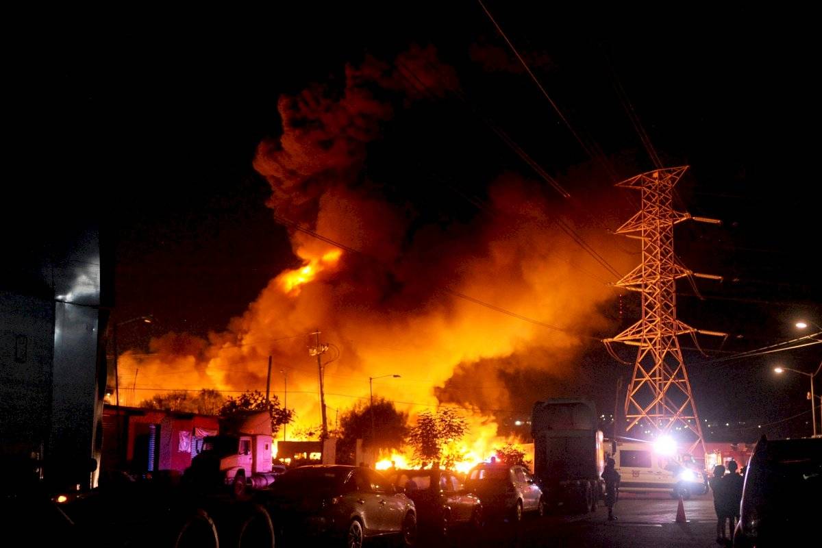 Incendio Tultitlán
