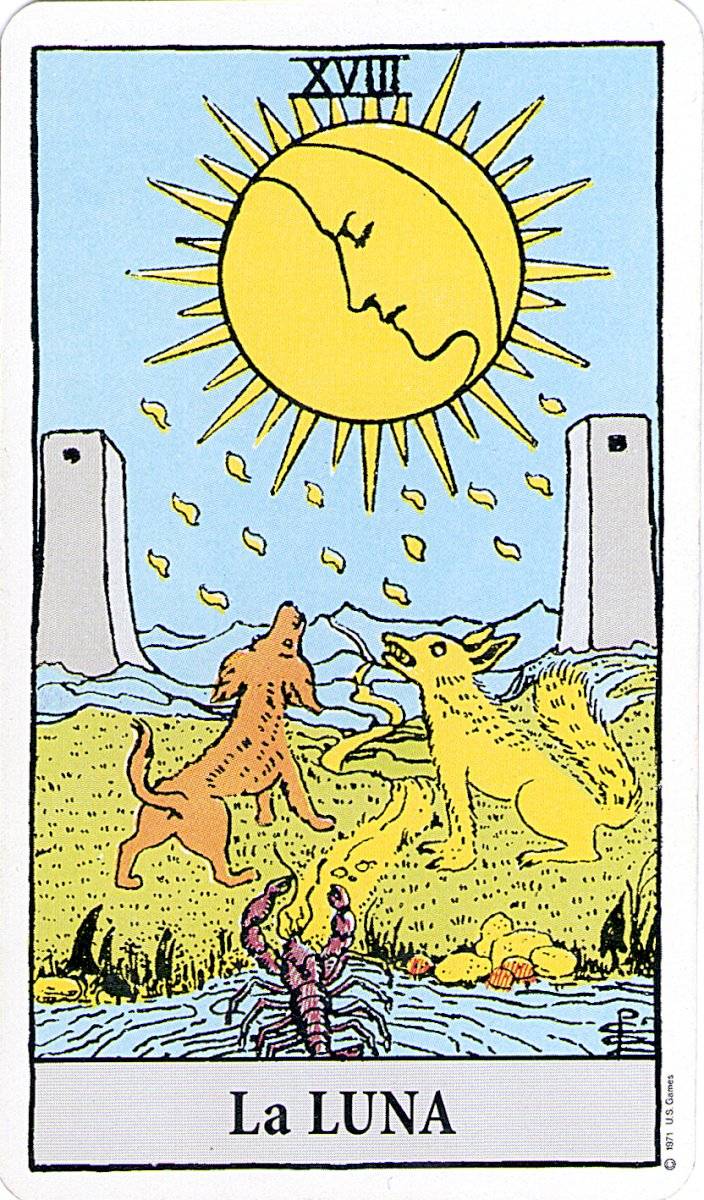 la luna tarot