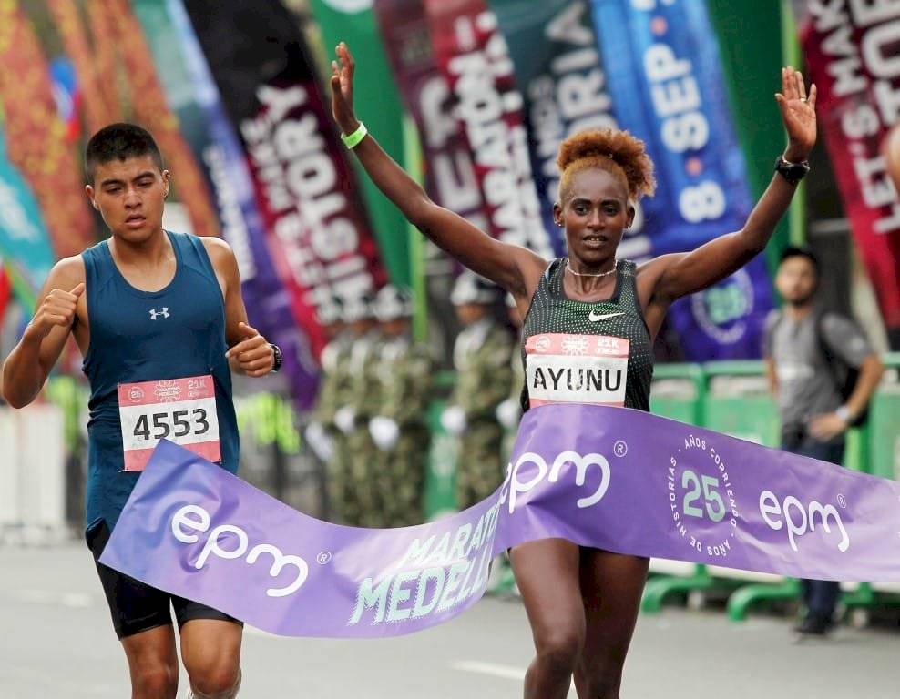 Tigist Teshome Ayunu ganadora 21K