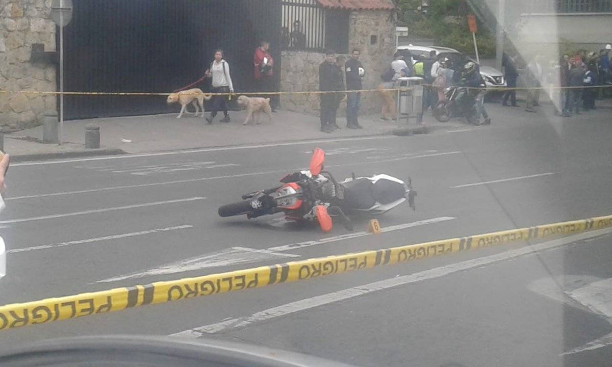Accidente en la Carrera Séptima