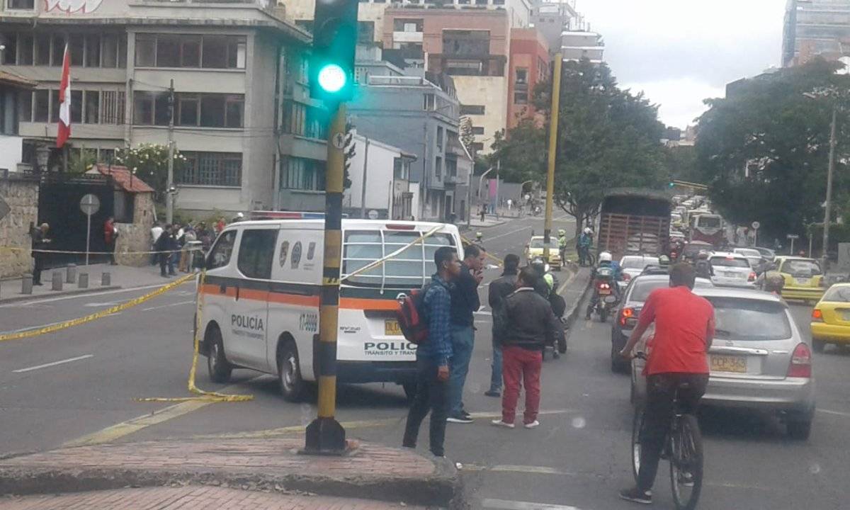 Accidente en la Carrera Séptima