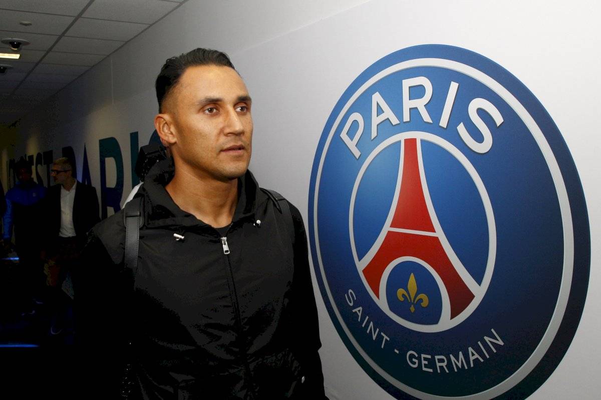 Keylor Navas tuvo su primer entreno