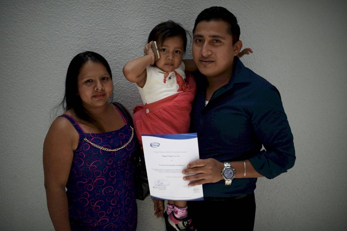 Miguel Ángel Coc, guatemalteco retornado