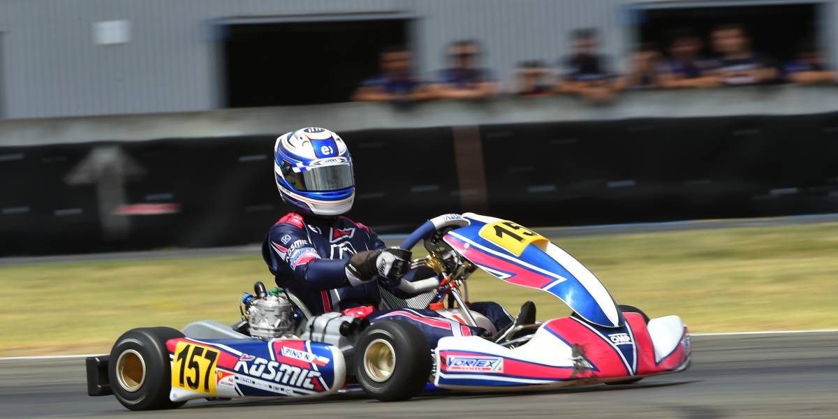 "Nico" Pino cierra su etapa en el karting sin poder llegar a la final del Mundial