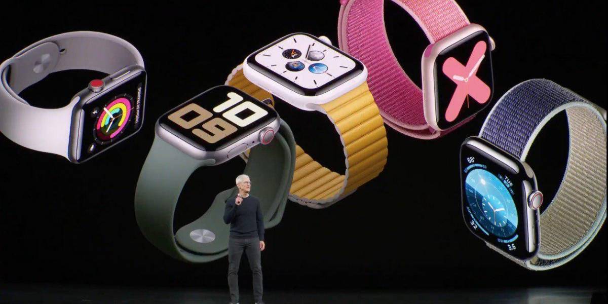 Este es el nuevo Apple Watch Series 5, con always on display