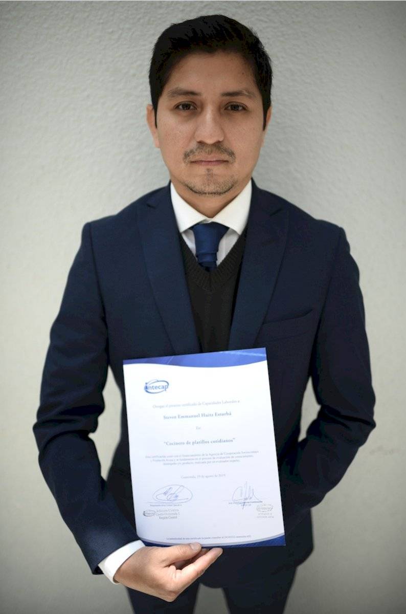 Steven Huitz, guatemalteco retornado