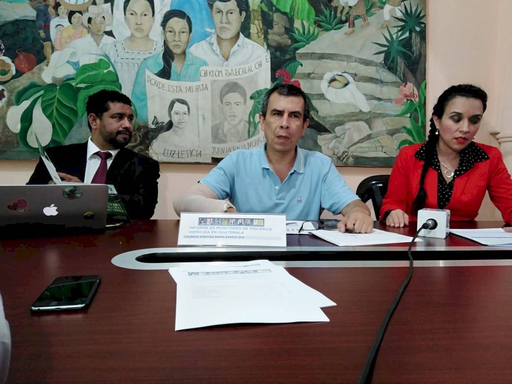 GAM presenta informe de violencia homicida