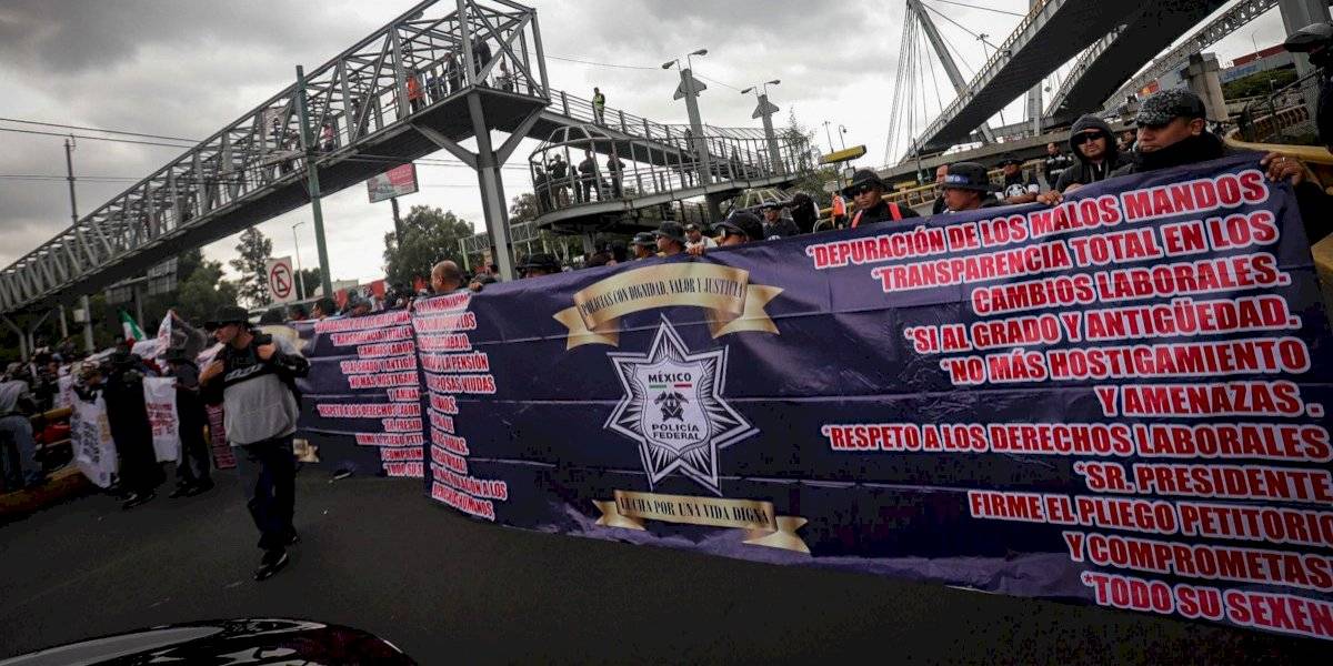 Exhorta SSPC a policías federales reconsiderar postura ante bloqueos