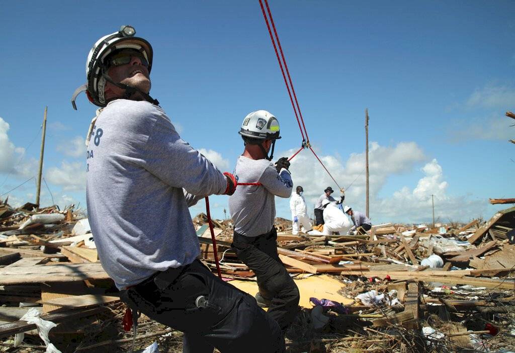 Destrucción en Bahamas tras el paso del huracán Dorian