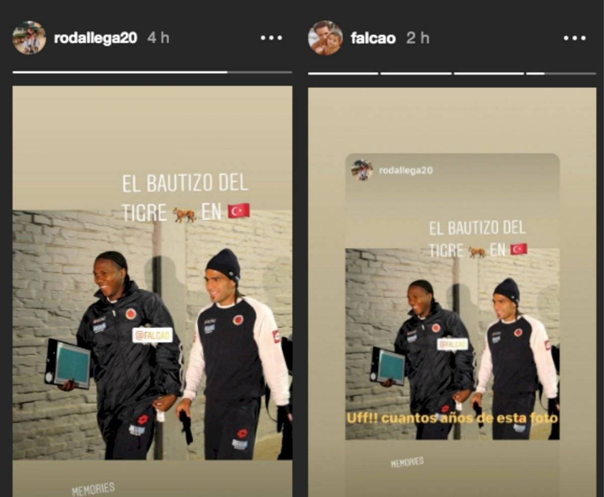 Mensaje Hugo Rodallega a Falcao García por su primer gol en Galatasaray