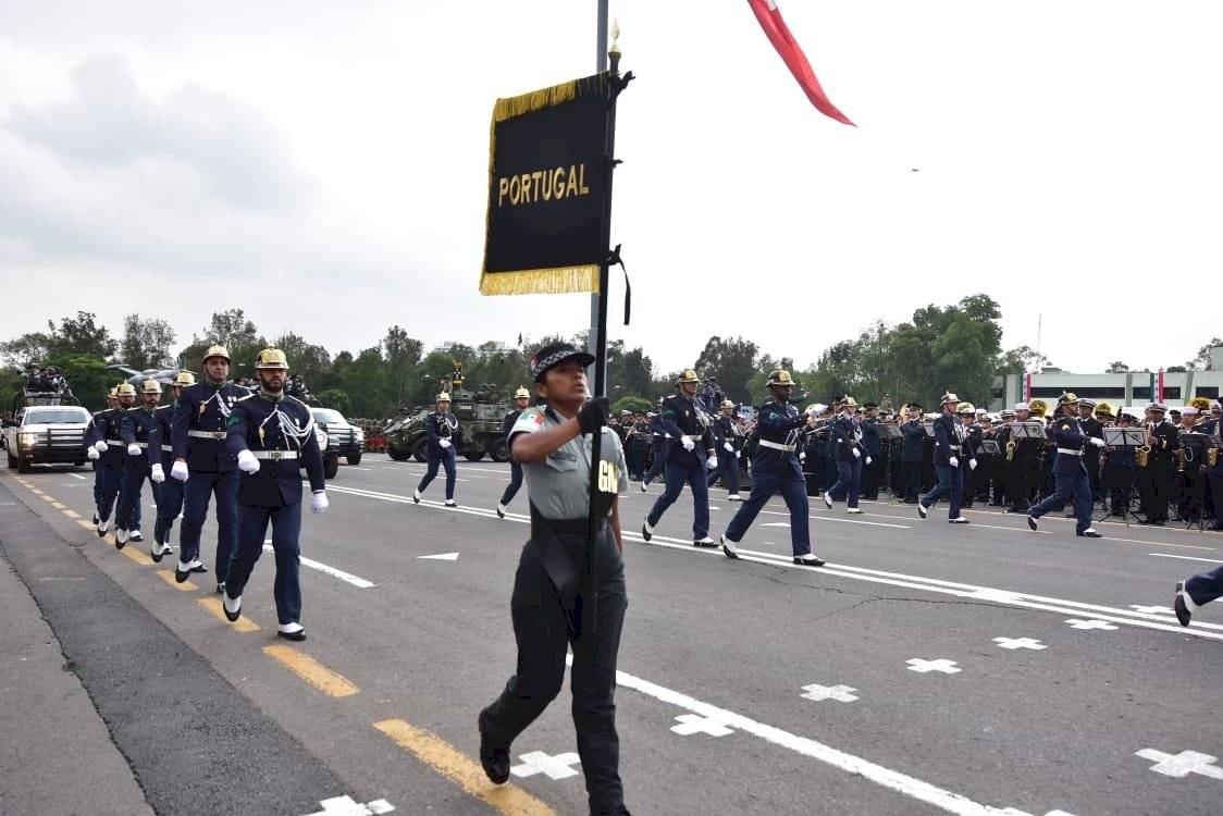 Guardia Nacional desfile