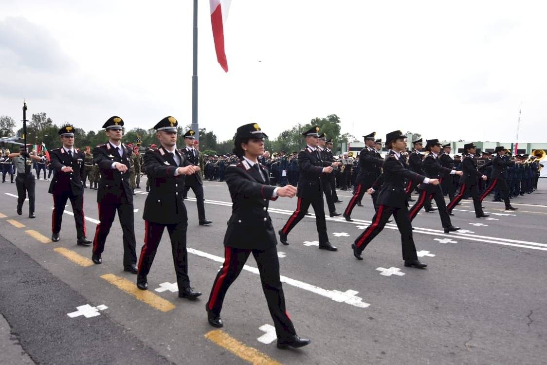Guardia Nacional desfile