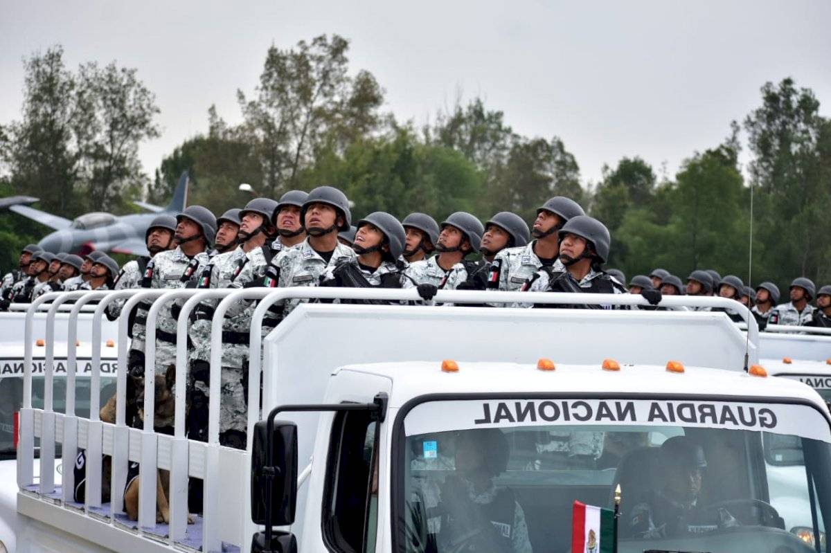 Guardia Nacional desfile