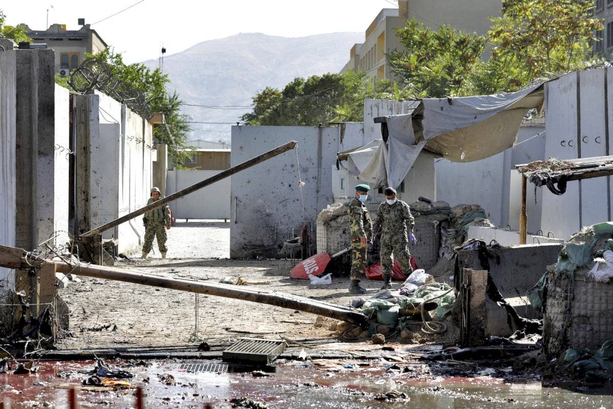 Escenas tras el atentado terrorista en Afganistán